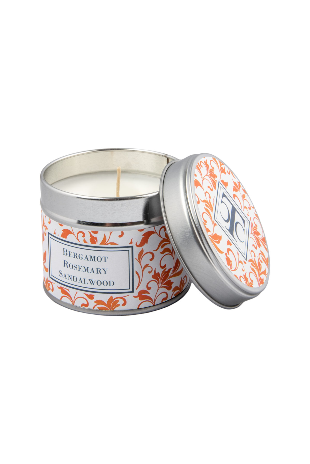 Scented Candle In A Tin Bergamot Great English Outdoors