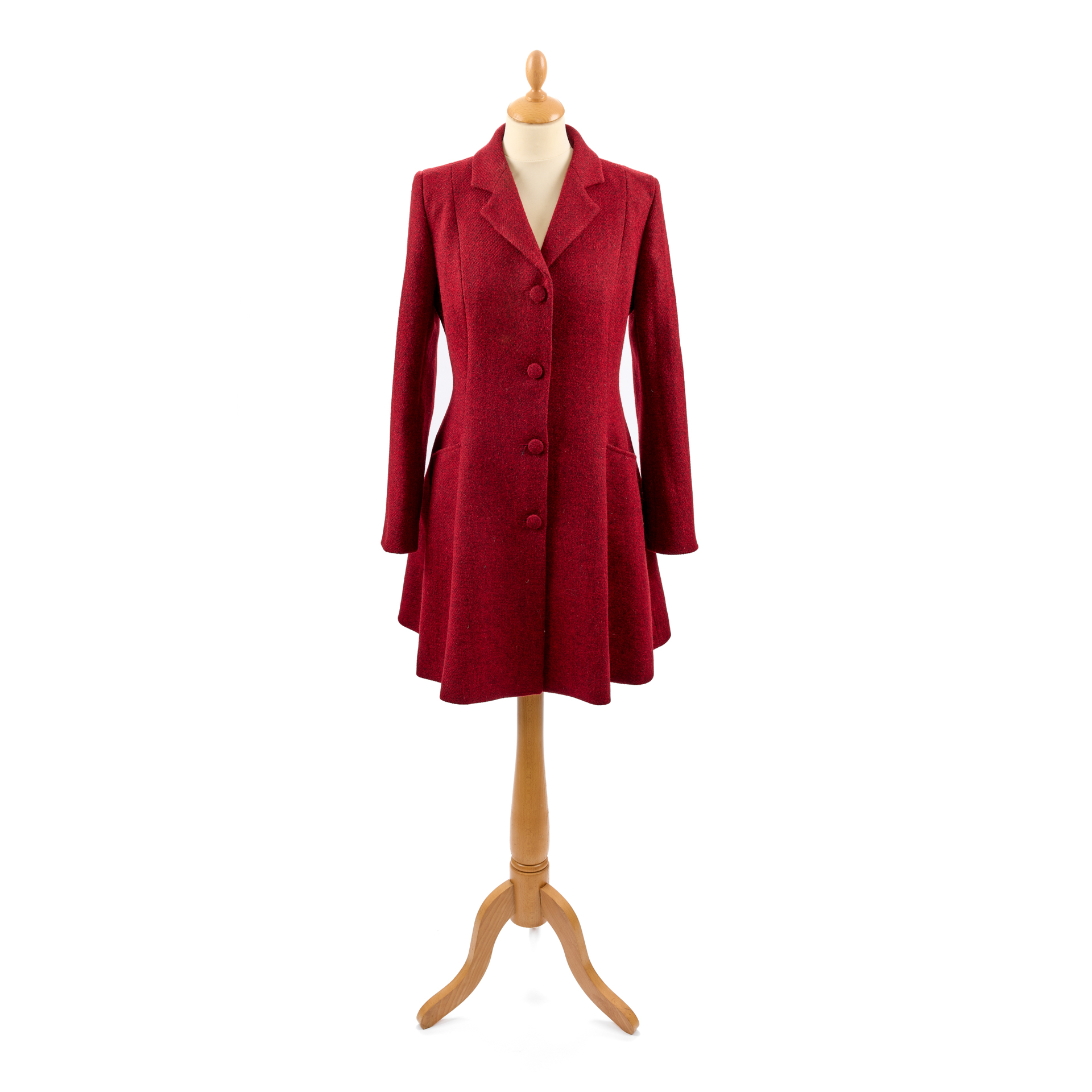 Harris tweed zoe coat sale