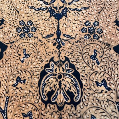 Tribal Textile TC40 Vintage Hand Stamped Batik Cloth Detail 2
