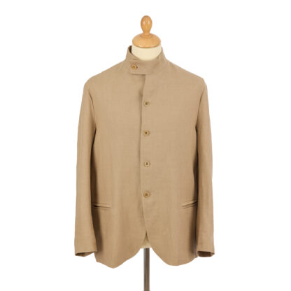 The Fournier Mens Mushroom Linen Jacket