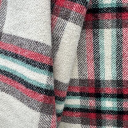 Old Welsh Blanket Plaid WP195 Detail