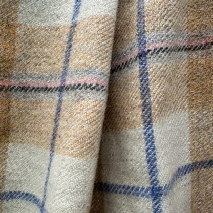 Old Welsh Blanket Plaid WP196 Detail