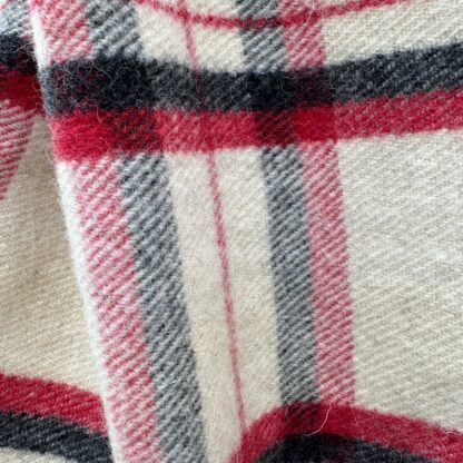 Old Welsh Blanket Plaid WP197 Detail 2